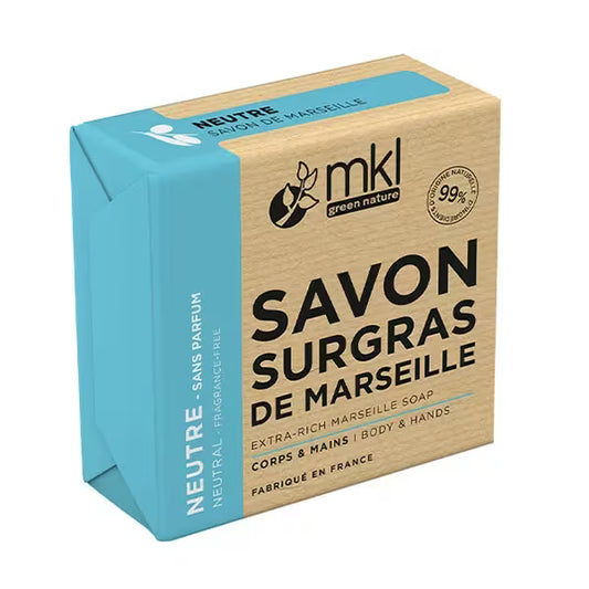 MKL GREEN NATURE -Marseille Extra-Nourishing Fragrance-Free Soap (100g)
