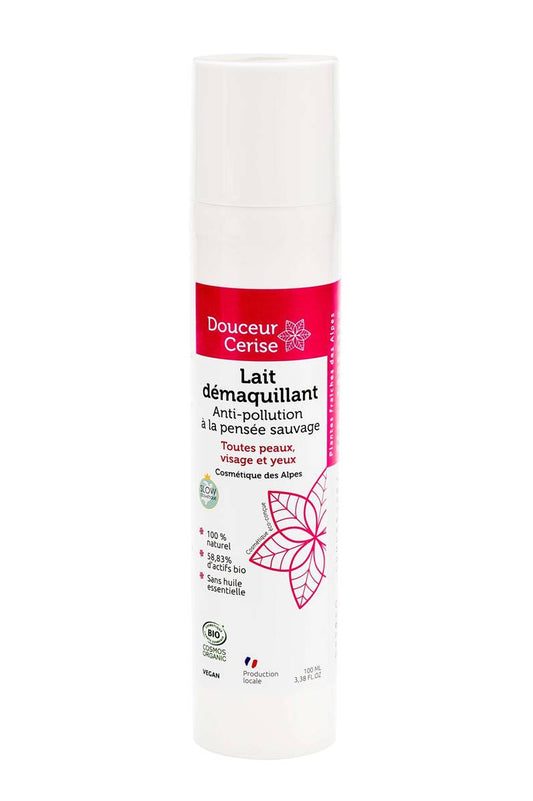 Lait Démaquillant, Douceur Cerise, 100ml
