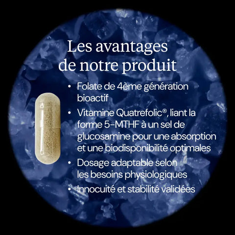 DYNVEO Vitamin B9 - 60 Capsules