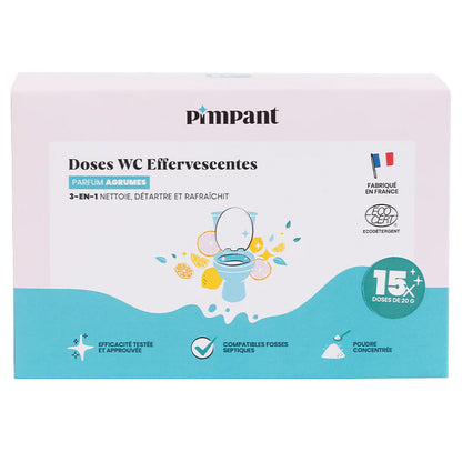 Nettoyant WC en dosettes x15