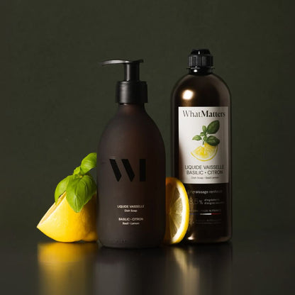Eco-recharge Liquide Vaisselle Basilic Citron 400mL