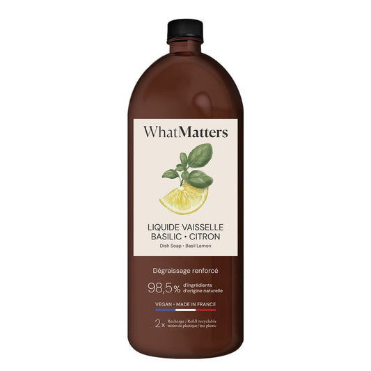 Eco-recharge Liquide Vaisselle Basilic Citron 400mL