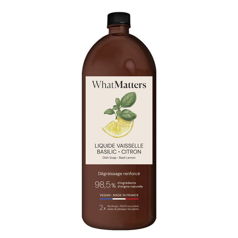Eco-recharge Liquide Vaisselle Basilic Citron 400mL