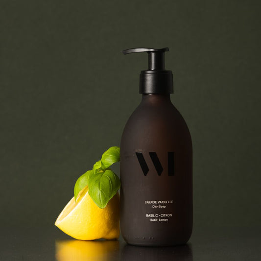 Flacon Liquide Vaisselle Basilic Citron 290mL