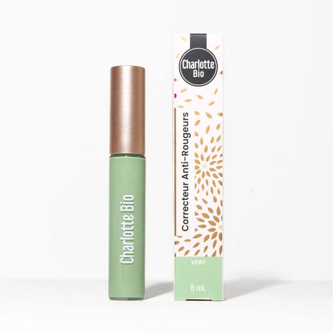 Organic anti-redness green corrector
