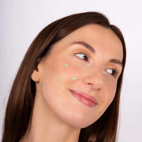 Organic anti-redness green corrector