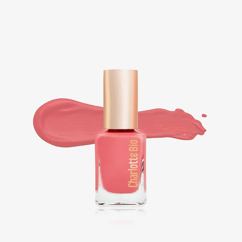 Vernis à ongle rose vintage biosourcé