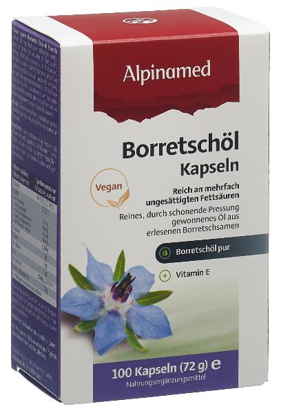 ALPINAMED Borretschöl Kapseln 100 Stück