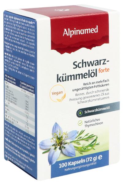 ALPINAMED Schwarzkümmelöl Kapseln 100 Stück