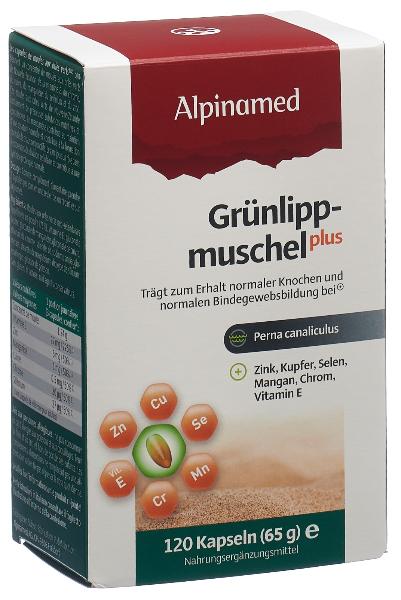 ALPINAMED Grünlippmuschel Plus 120 Kapseln