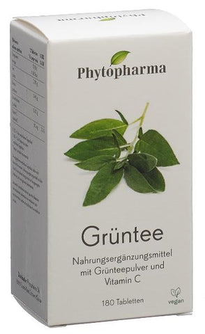 PHYTOPHARMA Grüntee Tabletten (180 Stk.)