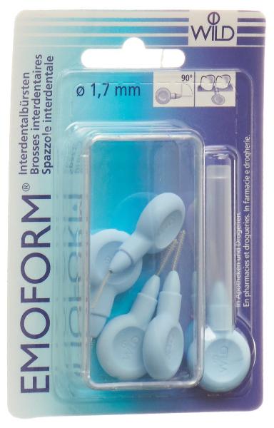 EMOFORM Interdentalbürsten 1.7 mm hellblau 5 Stk
