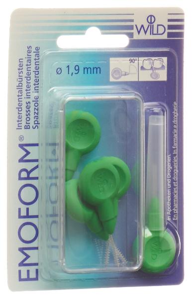EMOFORM Interdentalbürsten 1.9 mm hellgrün 5 Stk