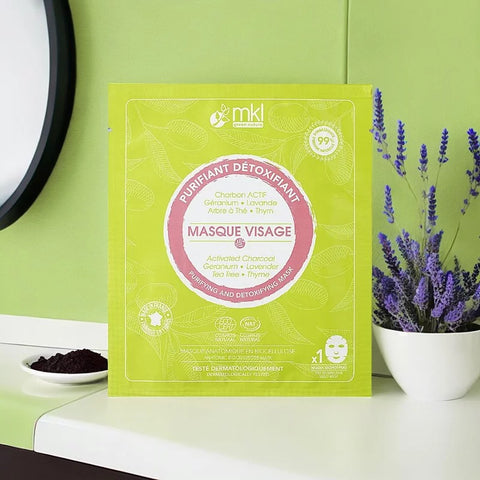 MKL VERT NATURE - Masque visage à l’argile régénérant (1 pièce) - Hydratez et faites briller votre peau 🌼💧