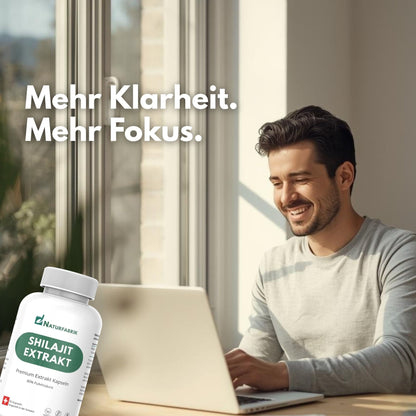 NATURFABRIK Shilajit Mumijo Extrakt Kapseln 90 Stk