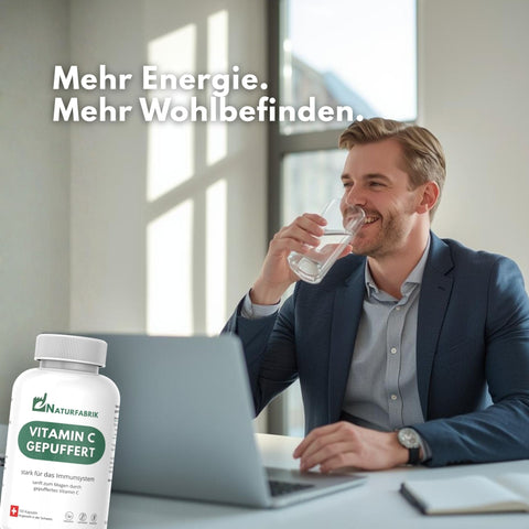 NATURFABRIK Vitamin C gepuffert Kapseln 100 Stk