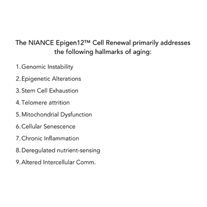 Niance Epigen12™ Zellregeneration - 30 Stück / 90 Stück