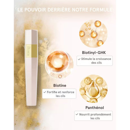 ROSEGOLD Parigi Roselash Siero avanzato per ciglia – Siero per la cura delle ciglia dall'aspetto più folto – 3 ml