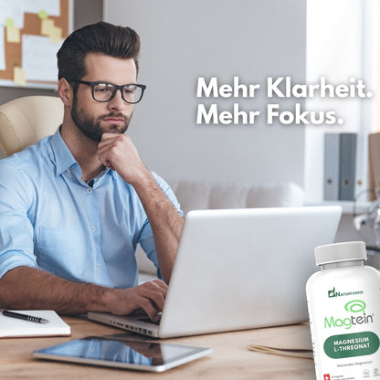 NATURFABRIK Magnesium-L-Threonat Magtein® Kapseln 120 Stk