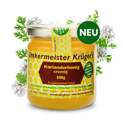Korianderhonig cremig 500g