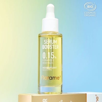 Florame Sérum Booster Nourrissant à base de Céramides Végétales 0,15% – Peau sèche et fragile – 30 ml