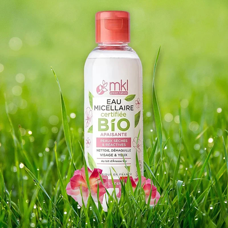 Beruhigendes BIO-Mizellenwasser Eselsmilch - 100ml - MKL Green Nature