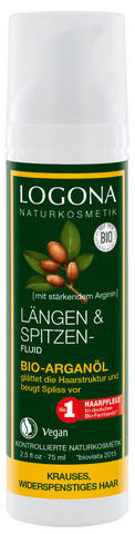 LOGONA Length & Tip Fluid Organic Argan Oil