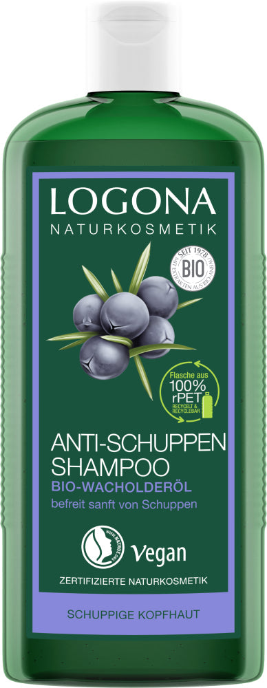 LOGONA Anti-Dandruff Shampoo Organic Juniper Oil