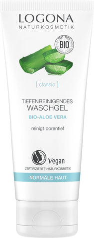 LOGONA CLASSIC Deep Cleansing Gel  organic aloe vera