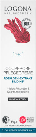 LOGONA MED Couperose Care Cream red algae extract SILIDINE®