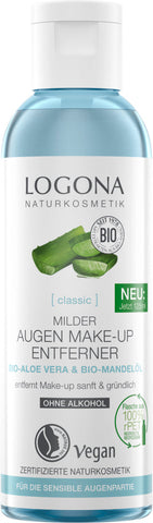 LOGONA Mild Eye Make-Up Remover organic aloe vera