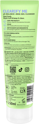 SANTÉ Clearify Me BHA Gel Cleanser