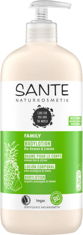 SANTE FAMILY Bodylotion Organic Pineapple & Lime