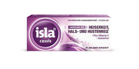 ISLA Cassis Pastillen 30 Stk