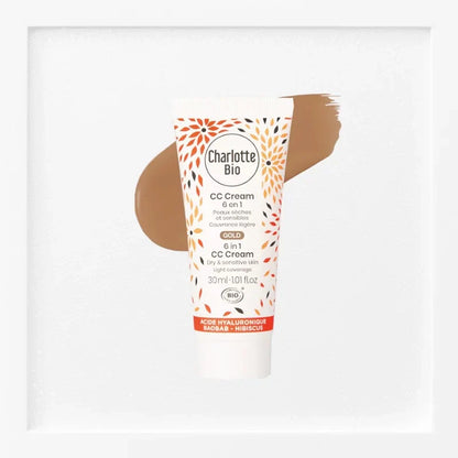 CC Cream 6 in 1 BIO gold - 30ml - Charlotte Bio
