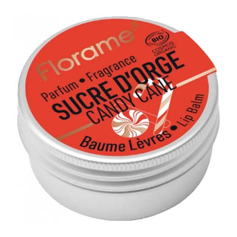 Florame - Inuwet Candy Cane Hydrating Vegan Lip Balm – Shea Butter & Macadamia Oil