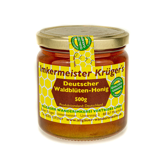 Deutscher Waldbluetenhonig 500 g