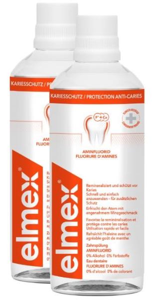 ELMEX KARIESSCHUTZ Zahnspülung Duo 2 x 400 ml