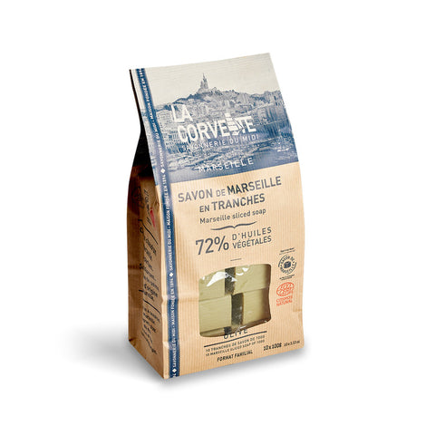 Sac de 10 savons bruts olive de