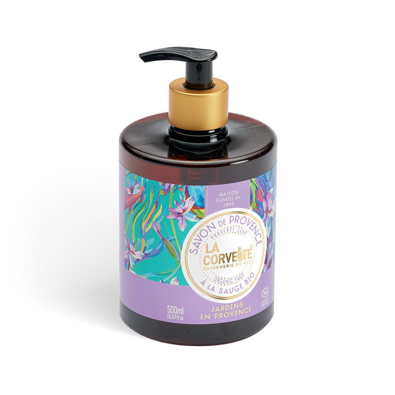 Savon liquide jardins en provence