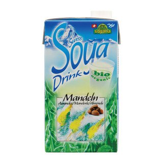 Soyana Swiss Soja-Getränk Mandeln, CH Bio 1l