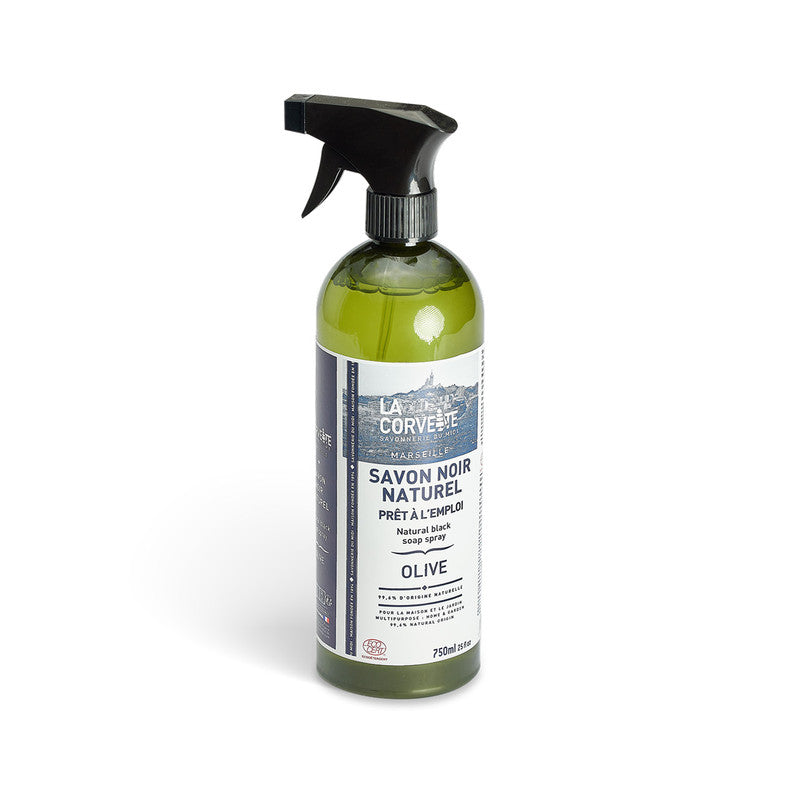 Savon noir liquide écologique olive en spray