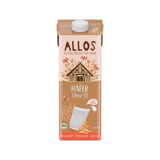 Allos Hafer Drink ohne Öl, EU Bio 1l