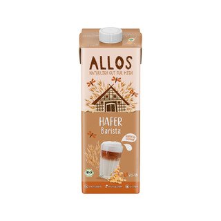 Allos Hafer Barista Drink, aufschäumbar, EU Bio 1l