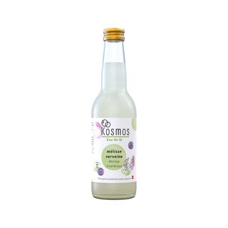 Kosmos Drinks Eau de là Lemon Balm Verbena, Water Kefir Drink, CH Organic 330ml