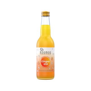 Kosmos Drinks Ginger Ale - Turmeric Ginger, CH Organic 330ml
