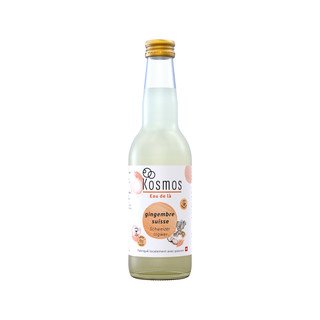 Kosmos Drinks Eau de là - Swiss Ginger, Water Kefir Drink, Swiss Organic 330ml