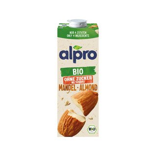 Alpro Bio Mandeldrink ohne Zucker, EU Bio 1l