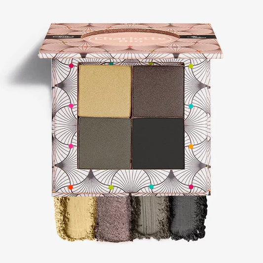 Lidschattenpalette BIO silver smokey - 4x1.4g - Charlotte Bio