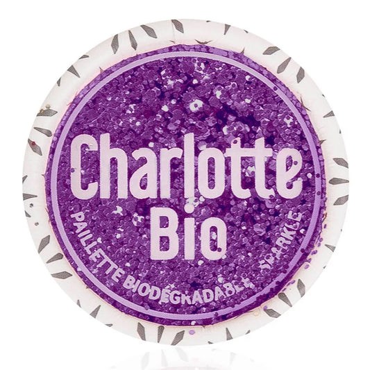 Glitter Violett - 4g - Charlotte Bio